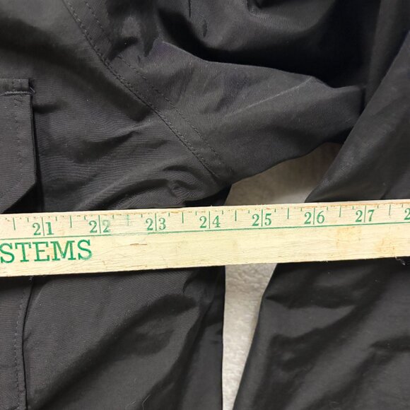 Woolrich Jacket Mens XL Chore Coat Black Flannel Lined Winter Warm Cozy Cottage - Picture 6 of 10